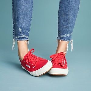 Superga Core Classic Sneakers Red Anthropologie